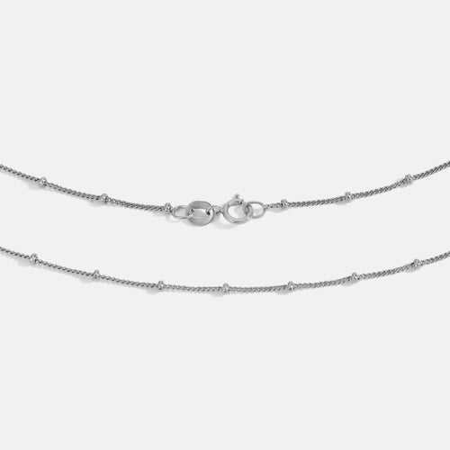 1.0MM Cable Bead Chain (Platinum)
