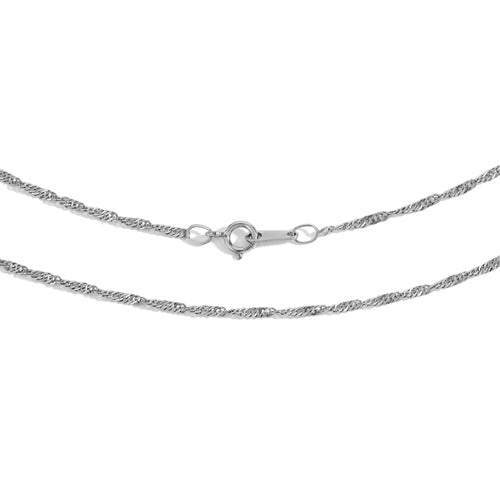 2.0MM Singapore Chain (Platinum)