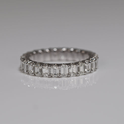 white gold ring with diamonds eternity ring 