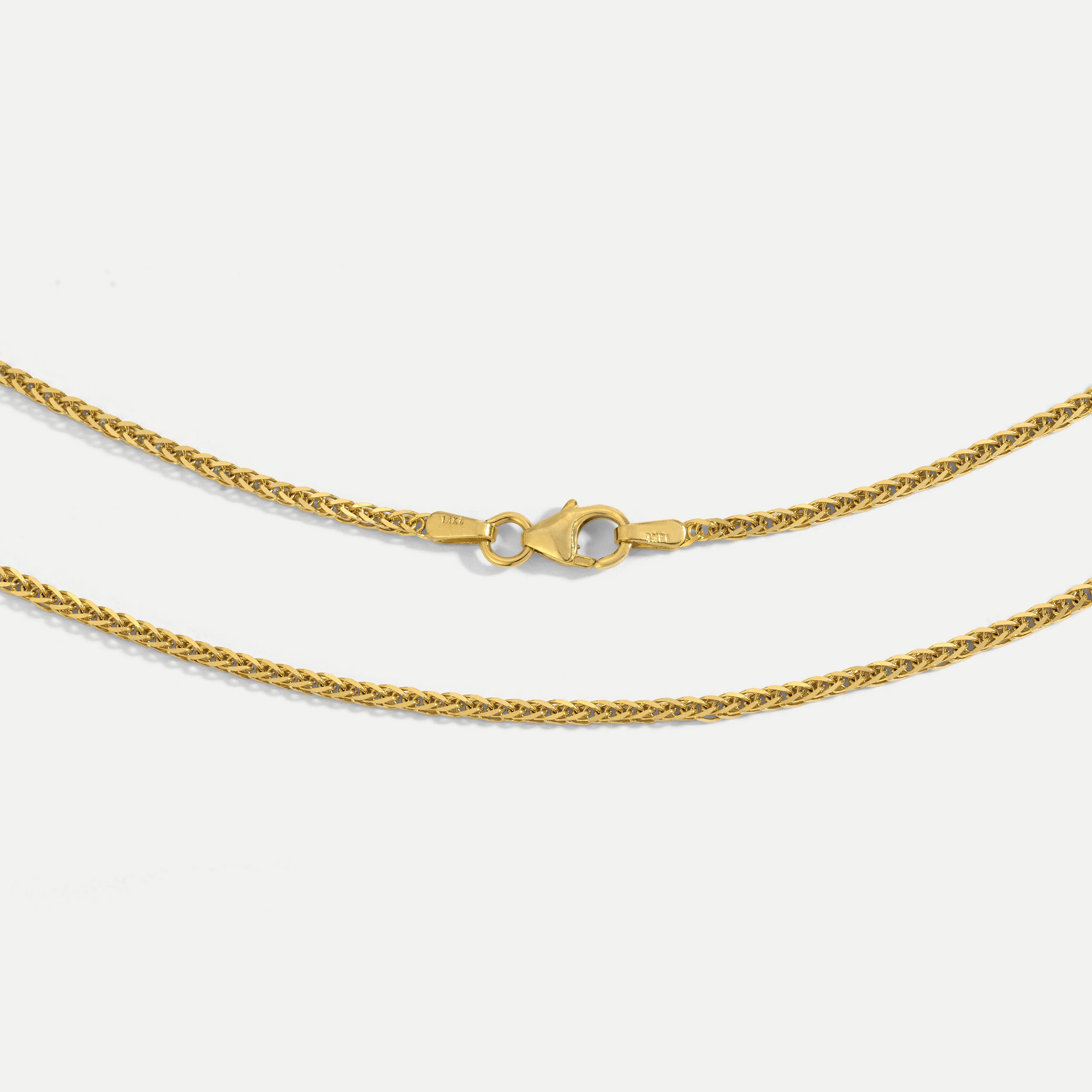 1.5MM Square-Wheat Chain
