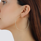 High Polished Endless Hoops