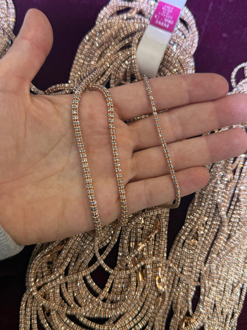 3.5MM Ice Bracelet Two-tone