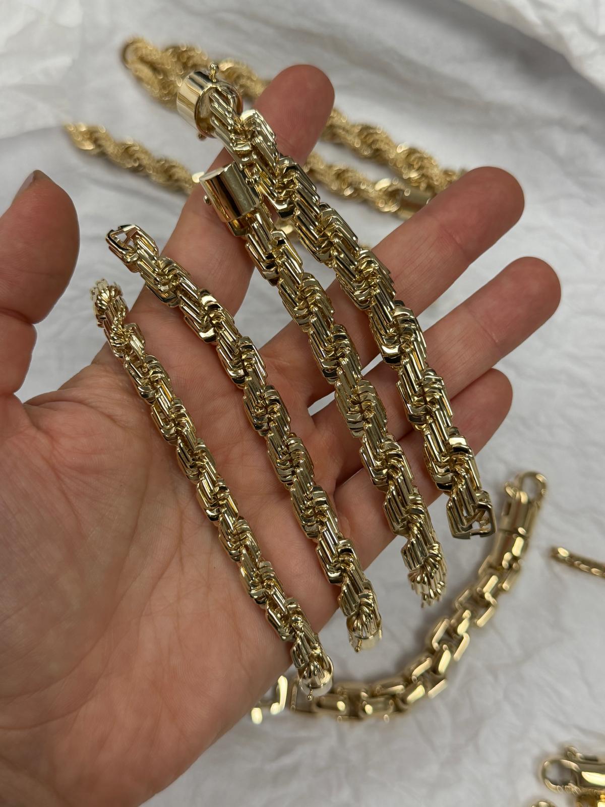 Aztec Rope Chain (Made to Order)