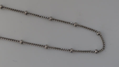 1.0MM Cable Bead Chain (Platinum)
