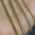 1.7MM Foxtail Franco Chain (Diamond Cut)