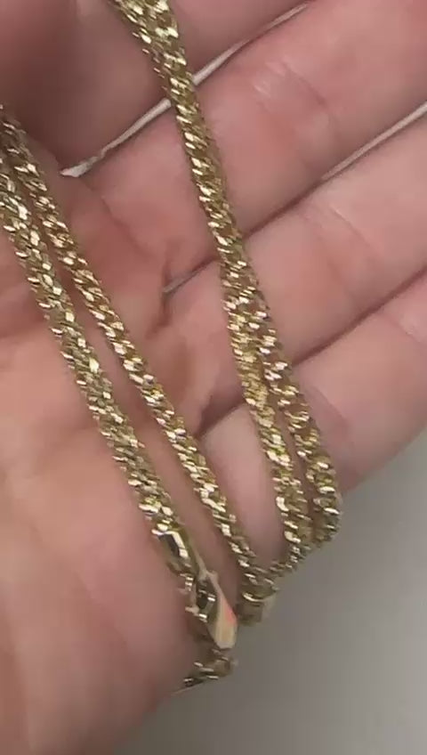 2.7MM Saint Franco Chain (Prism cut)