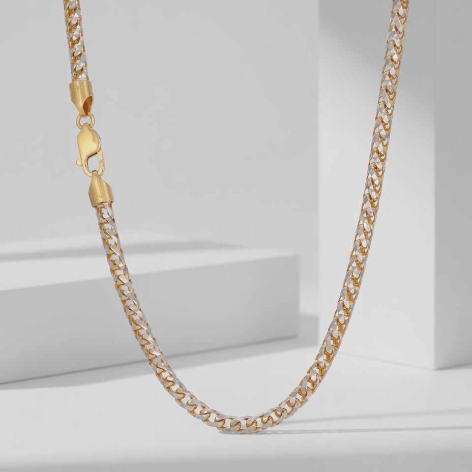 14K Saint Franco Chain Two-Tone
