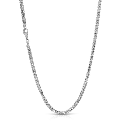 3.2MM Diamond Cut Franco Chain (Platinum 950)