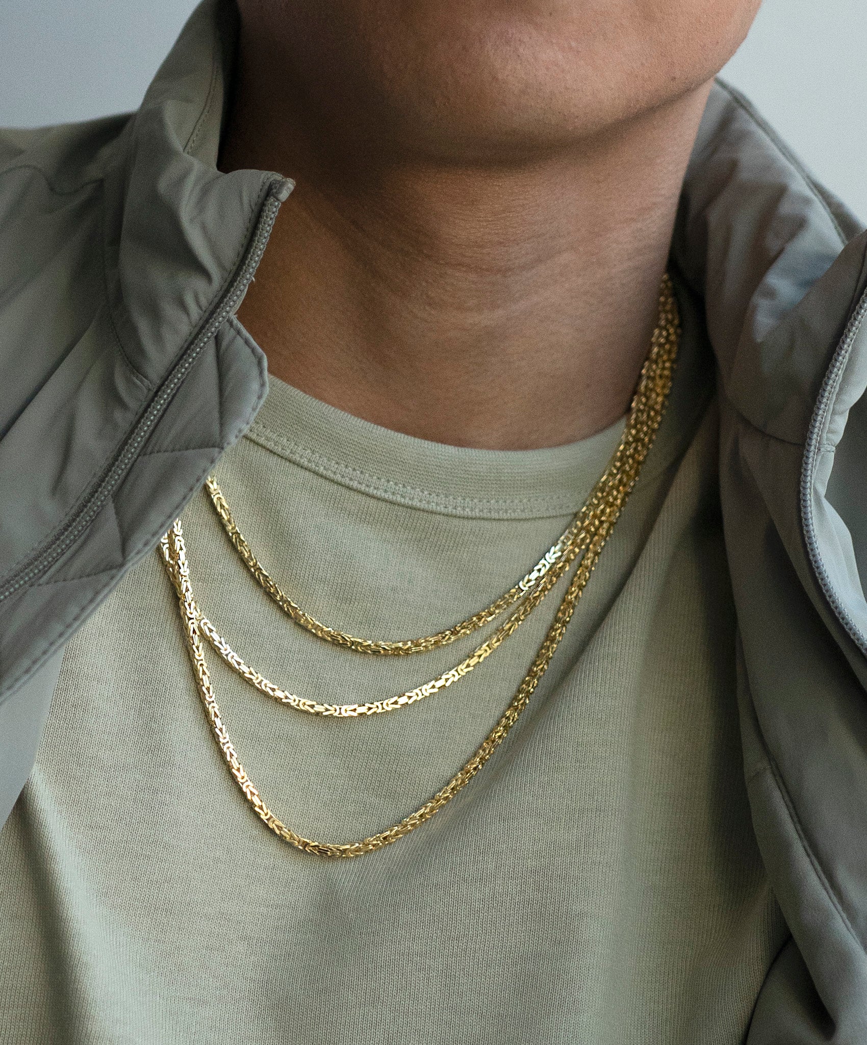 100% Solid Gold & Platinum Luxury Men's Jewelry – Saints Gold Co.