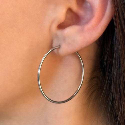 High Polished Endless Hoops