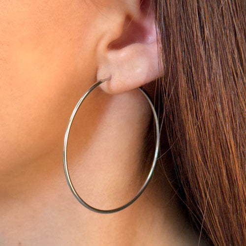 High Polished Endless Hoops