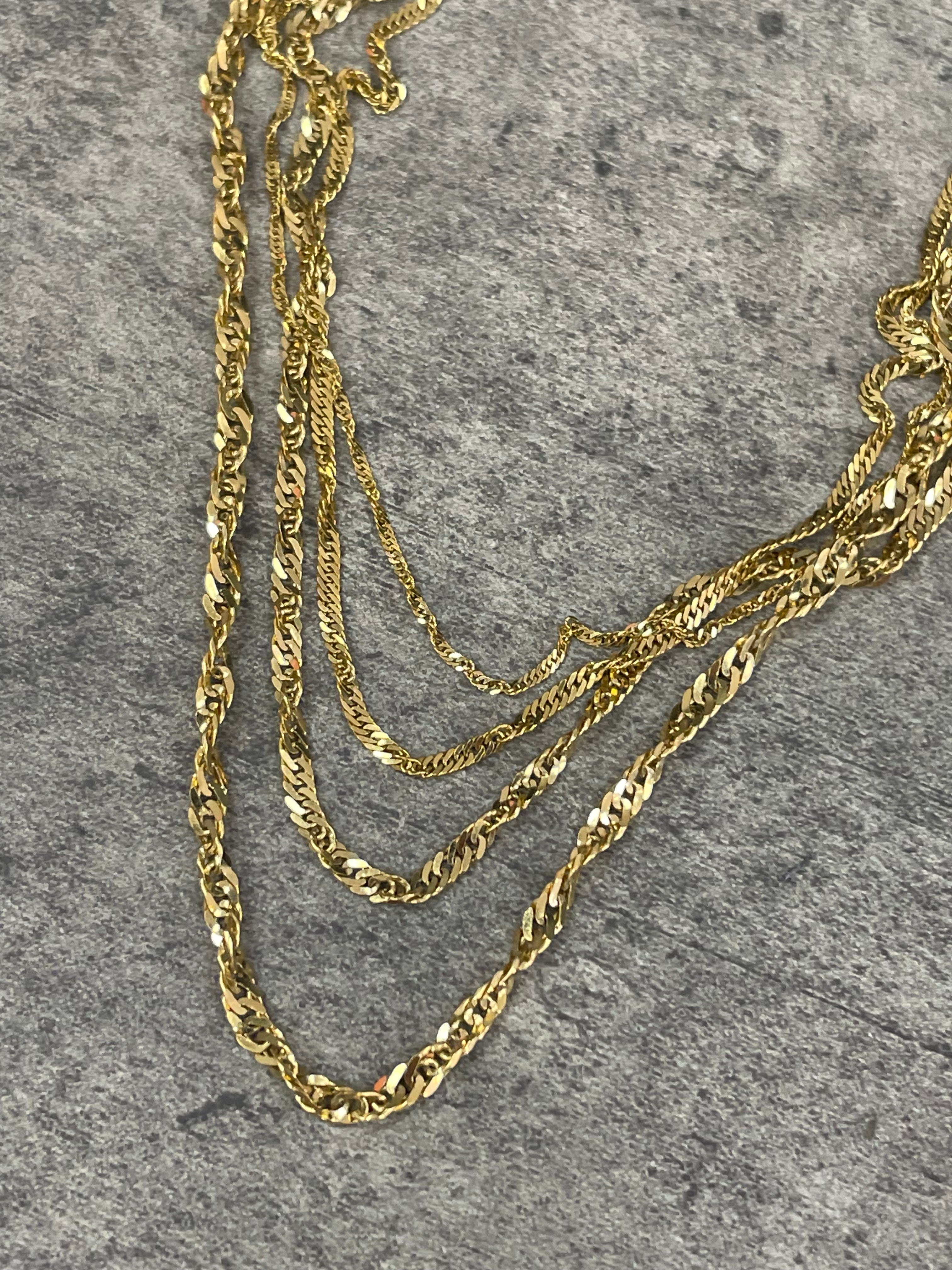 Womens Singapore Chain - Saints Gold Co.