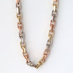 Any MM Tri Color Power Link Chain or Bracelet - Saints Gold Co.