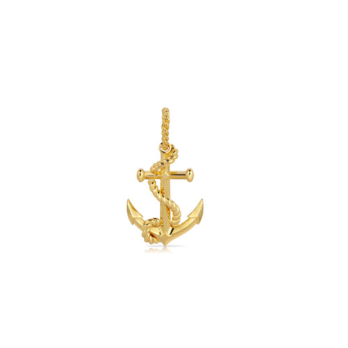 Anchor Pendant (X-Small) - Saints Gold Co.