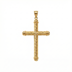 Diamond cut cross